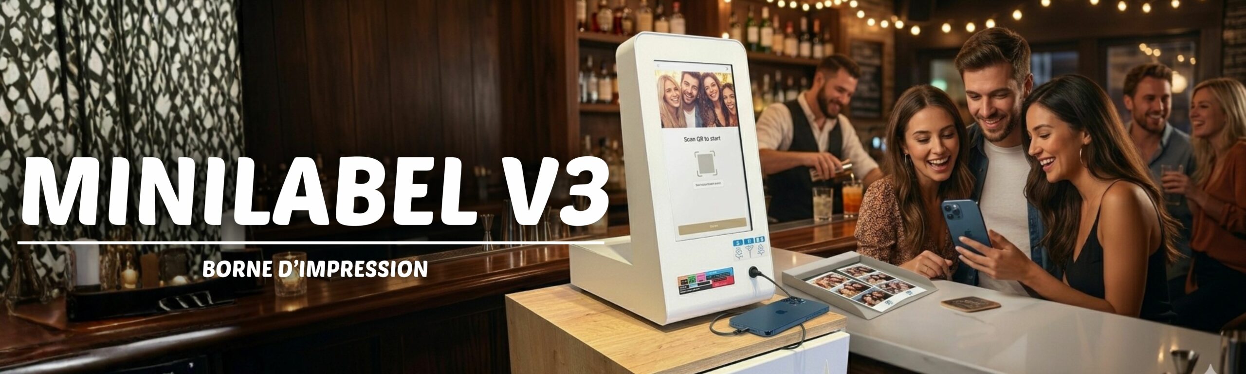 Borne d'impression photo